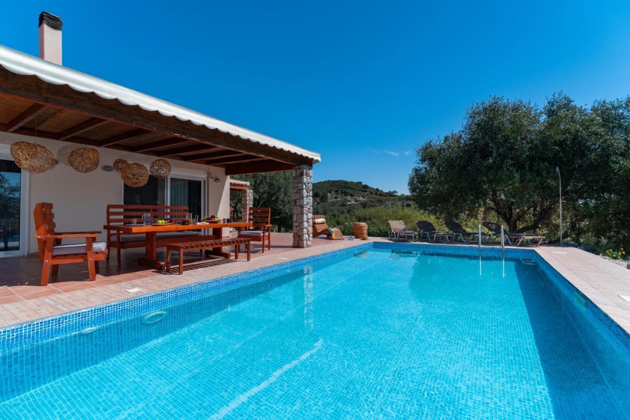 Olive Private Villa Swimming Pool 5 Bdr Kolymbia Rhodes Buitenkant foto