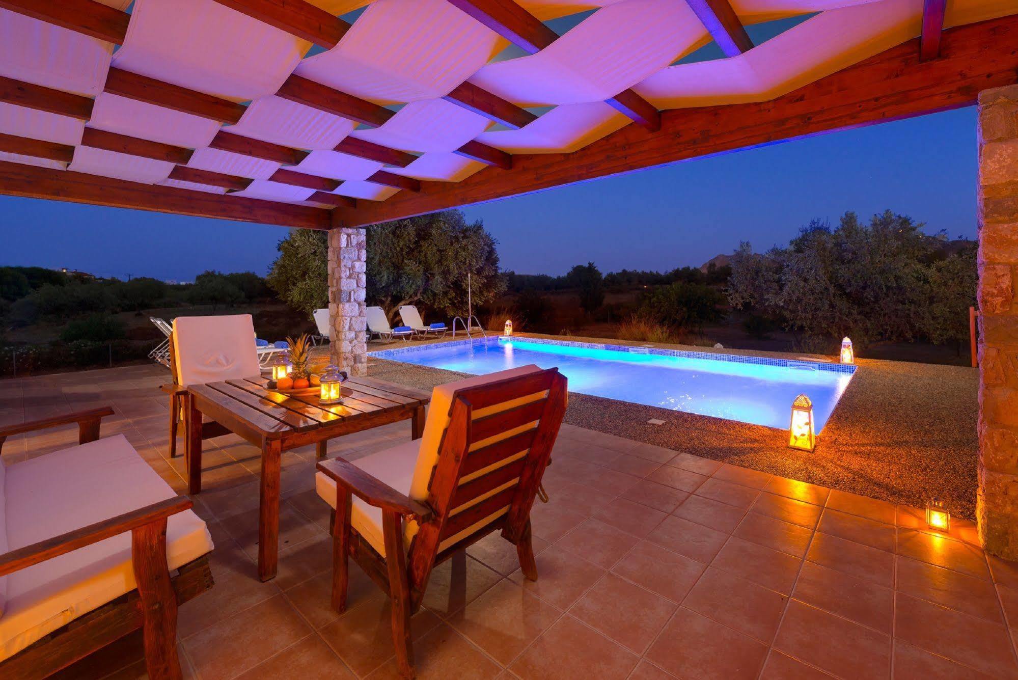 Olive Private Villa Swimming Pool 5 Bdr Kolymbia Rhodes Buitenkant foto
