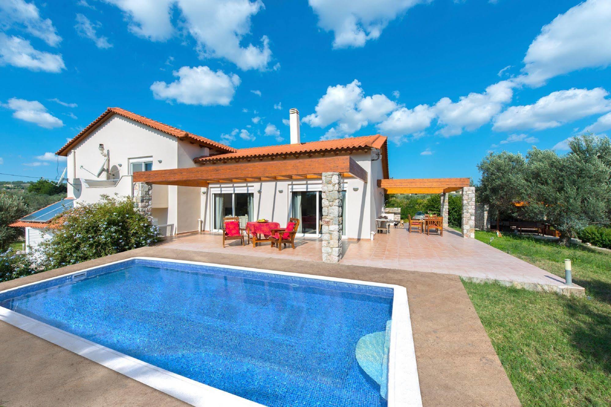 Olive Private Villa Swimming Pool 5 Bdr Kolymbia Rhodes Buitenkant foto